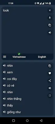 VI <> EN Translator android App screenshot 0