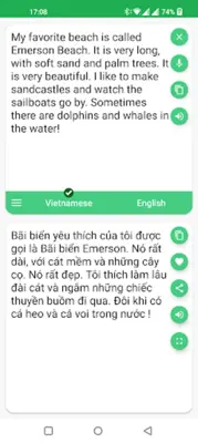 VI <> EN Translator android App screenshot 2